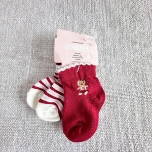NEW Gymboree Holiday Baby Socks 0-3mo